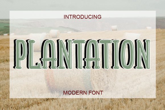 Discovering the Plantation Font for Modern Design