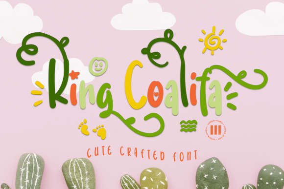 King Coalifa: A Unique Display Font for Creative Projects