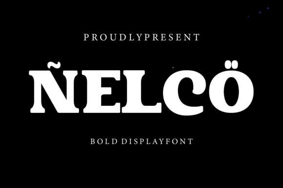Nelco: A Bold Display Font for Modern Design