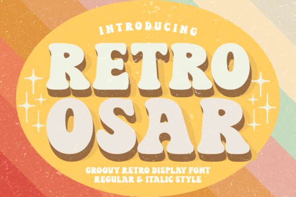Retro Osar: A Playful Font for Modern Design