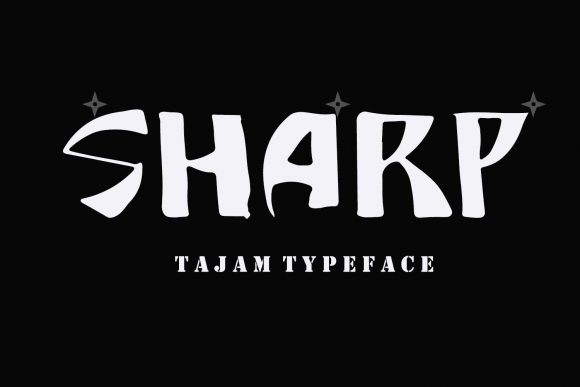 Sharp: A Modern Display Typeface for Impactful Design